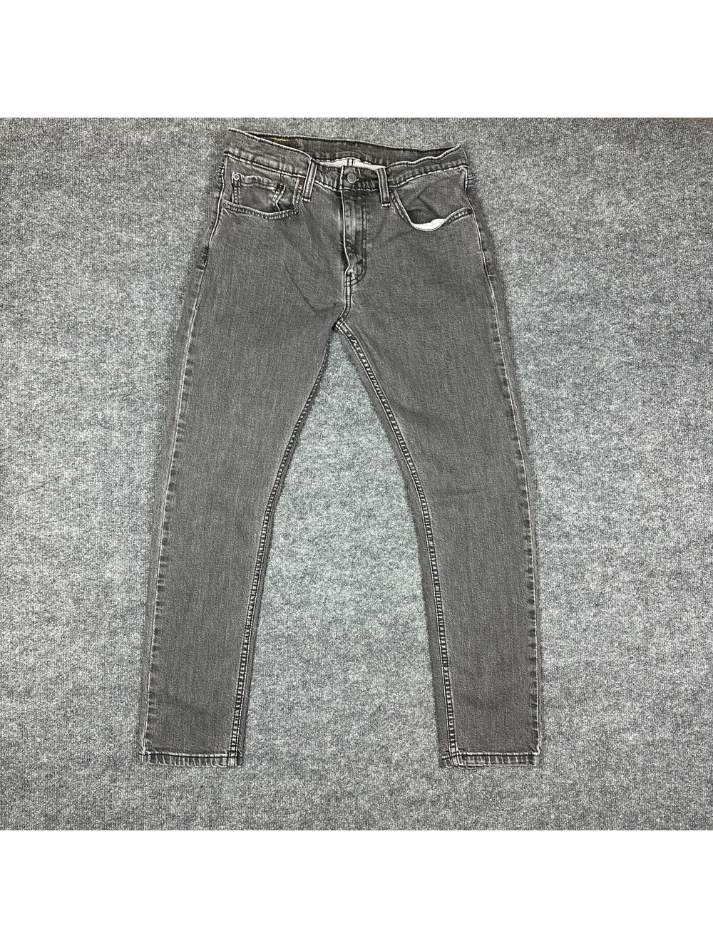 Vintage Levi's 512 Mens 32x32 Gray Slim Fit Jeans